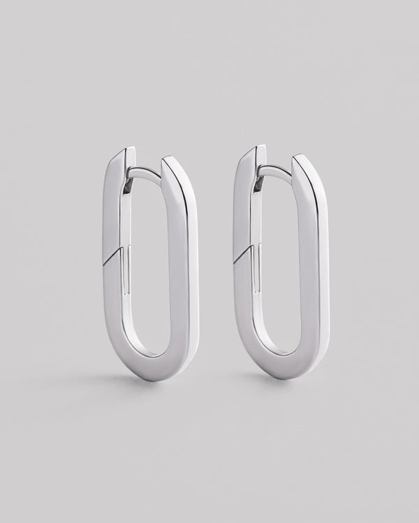 Silver earrings SOUL