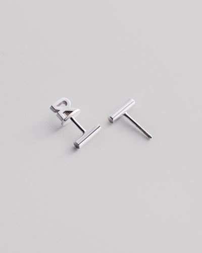 Silver stud earrings TOUCH