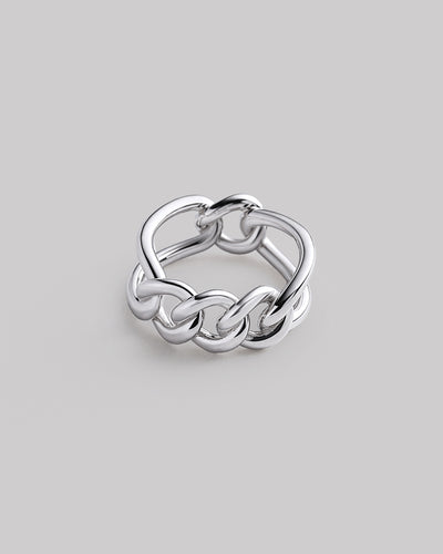 Silberring WEAVE