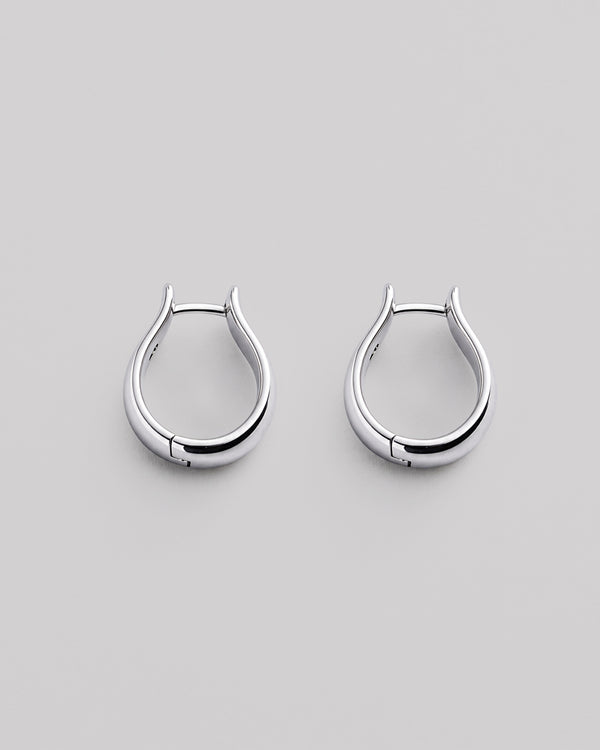 Silver earrings LISSE