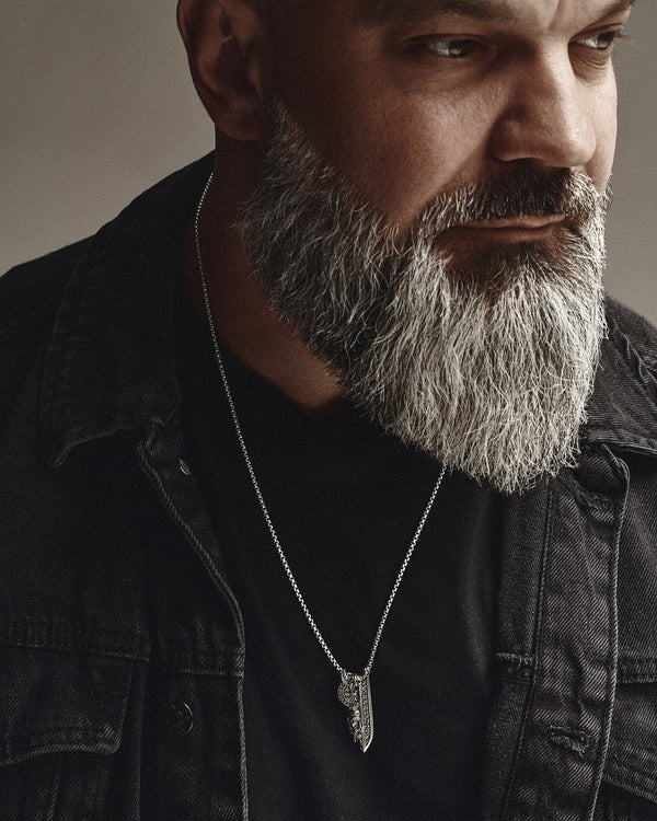 Stříbrný přívěsek VIKING. FORFEDRENES KRAFT