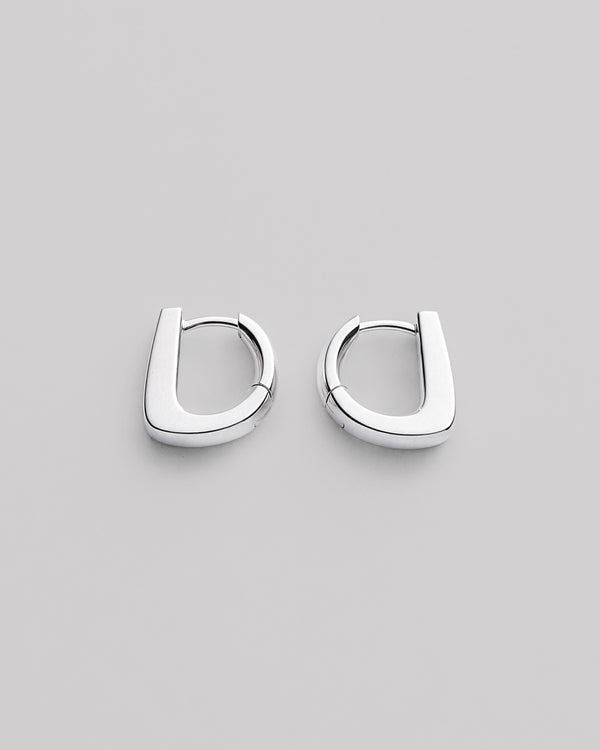 Silver earrings INTERO
