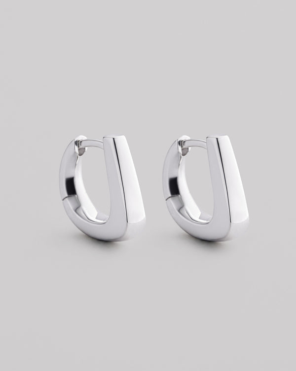 Silver earrings INTERO