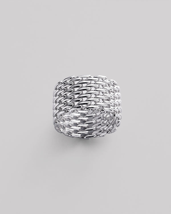 Silver ring NODO