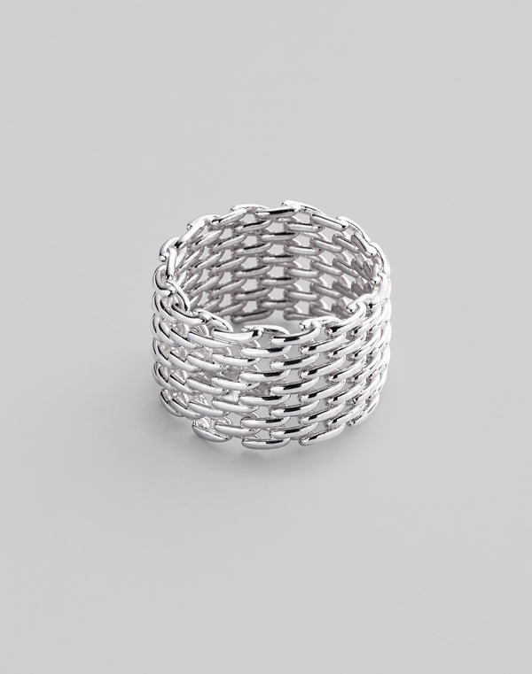 Silver ring NODO