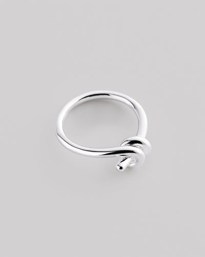 Silver ring BOUCLE