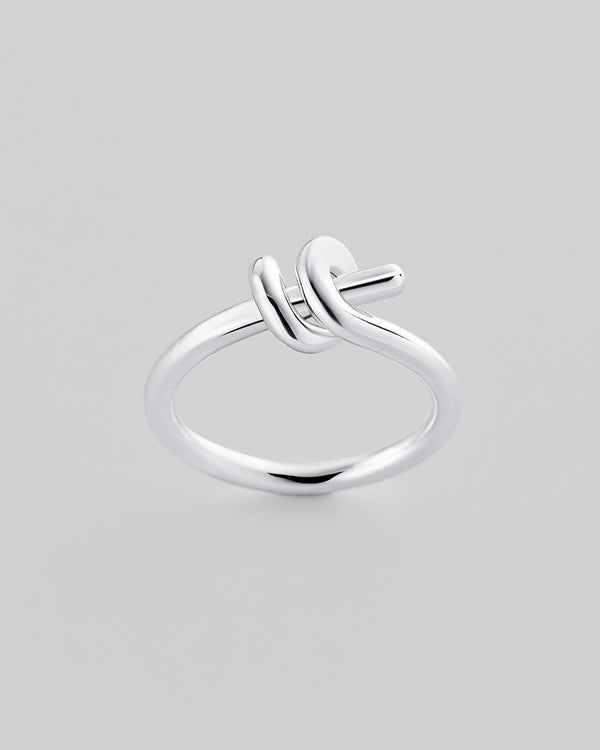 Silver ring BOUCLE