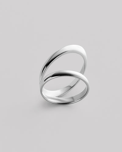 Silver ring HIKARI