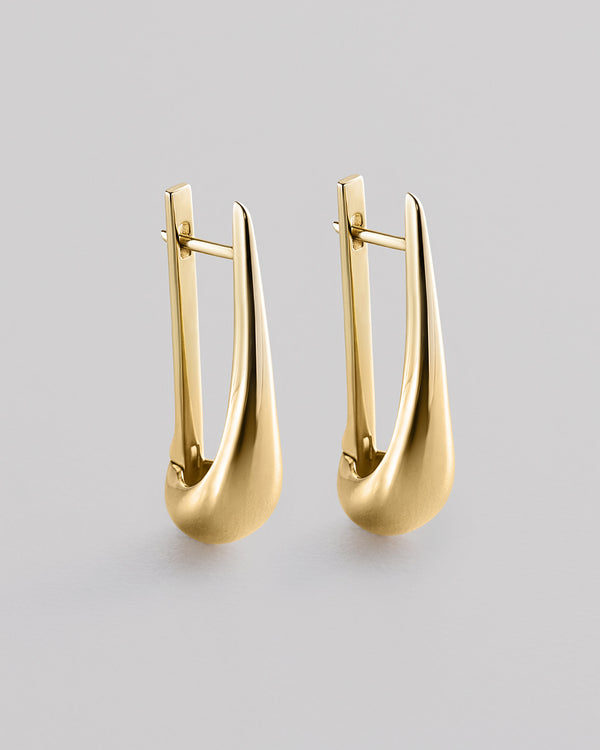 Earrings GOUTTE (14k yellow gold)