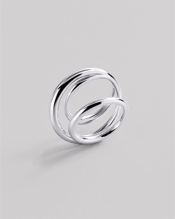 Silver ring BALANCE