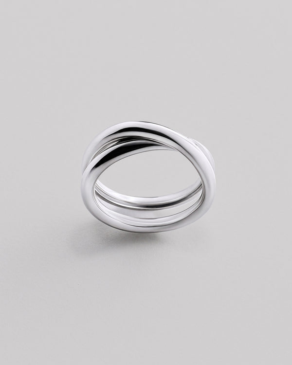 Silver ring FUSION