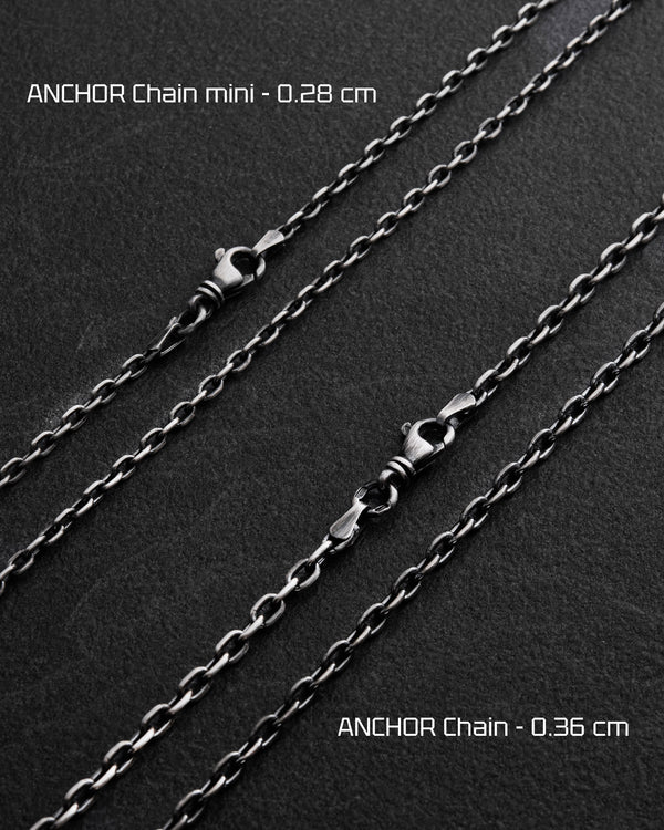 Silberne ANKER-Kette Mini