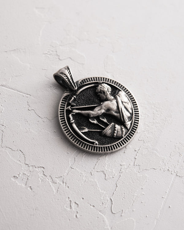 Pendentif en argent signe du zodiaque - SAGITTAIRE