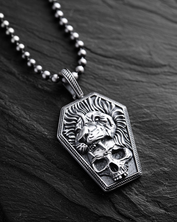 Ciondolo in argento MEMENTO MORI