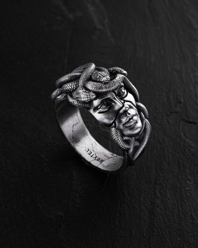 Silberring PATRONA MEDUSA