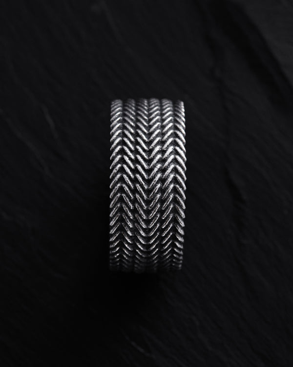 Silver ring VEGER