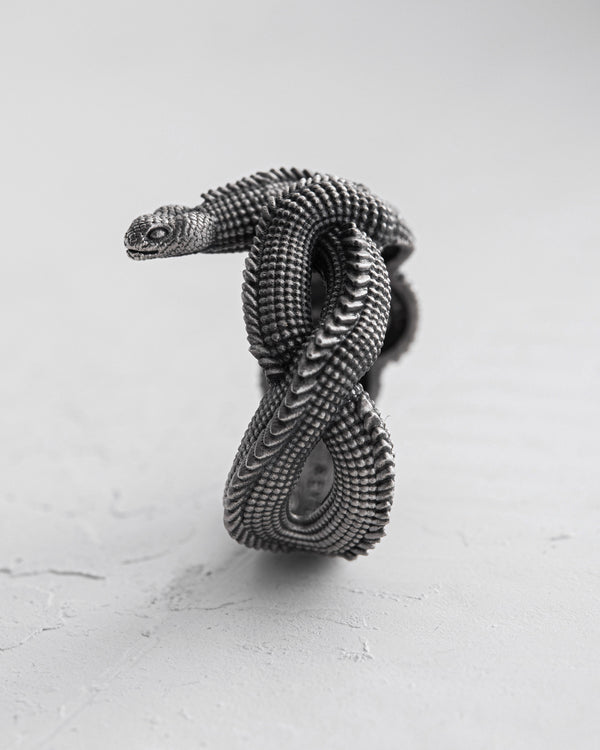 Silver ring  JÖRMUNGANDR