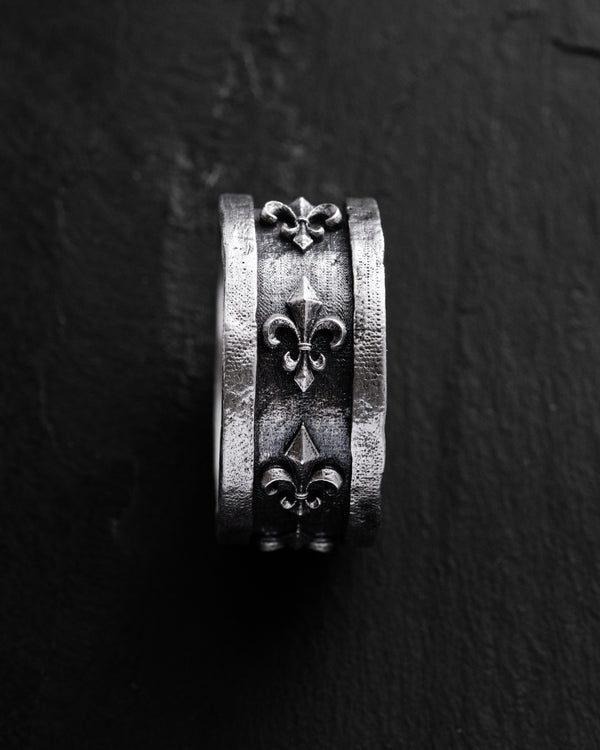 Silver ring FLEUR DE LIS