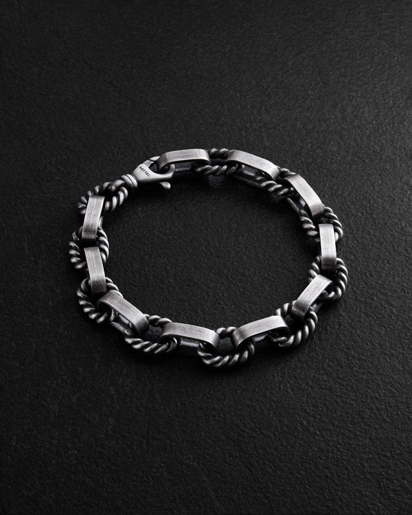 Silver bracelet SOLID