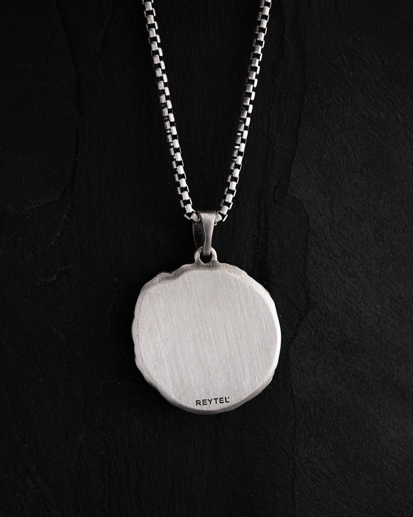 Pendentif en argent SOLEIL LUNE et ÉTOILES