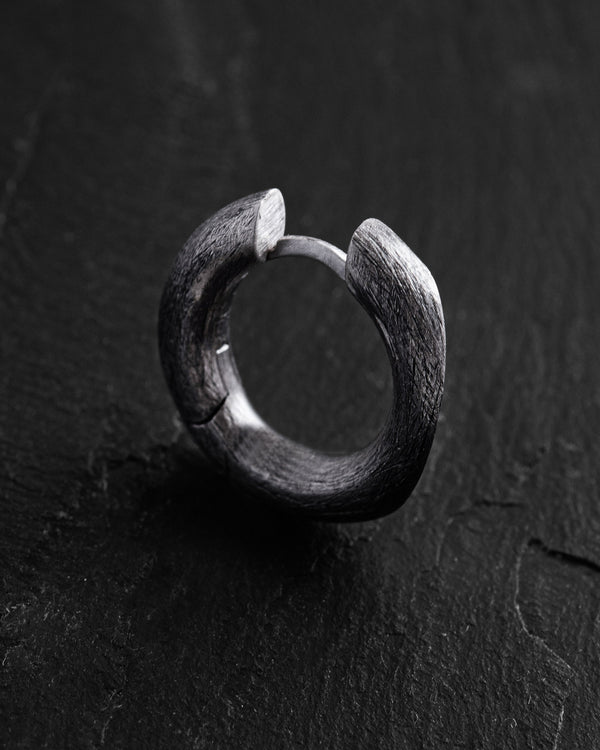 Silver single - earring MIRROR