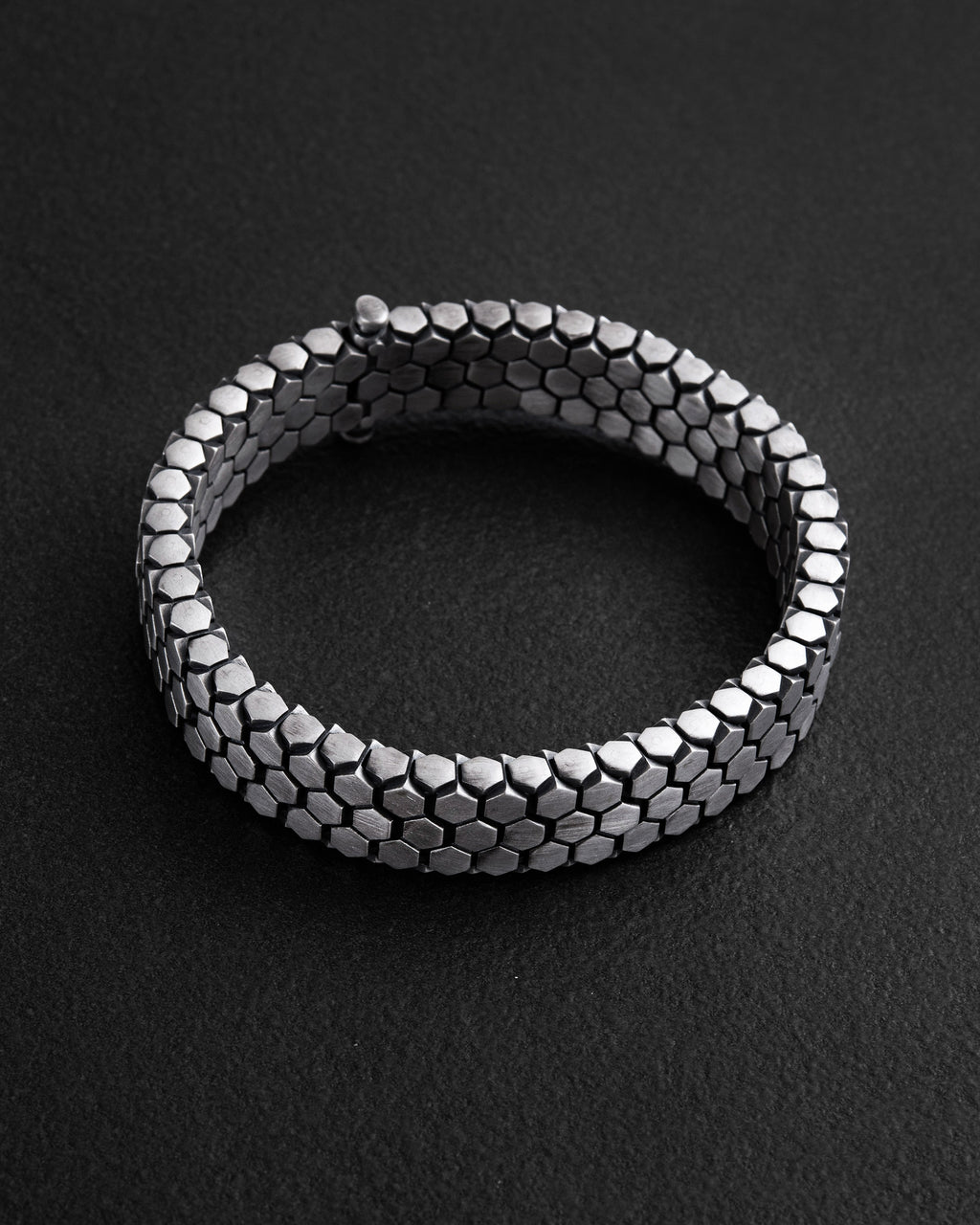 Silver bracelet RÜSTUNG