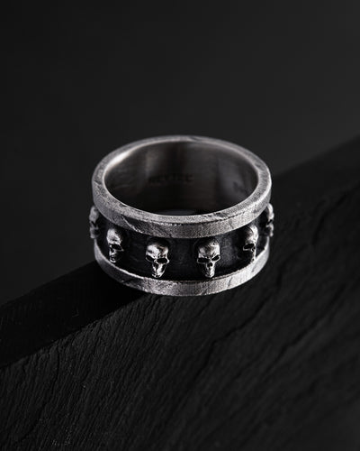 Silver ring ETERNAL DANCE