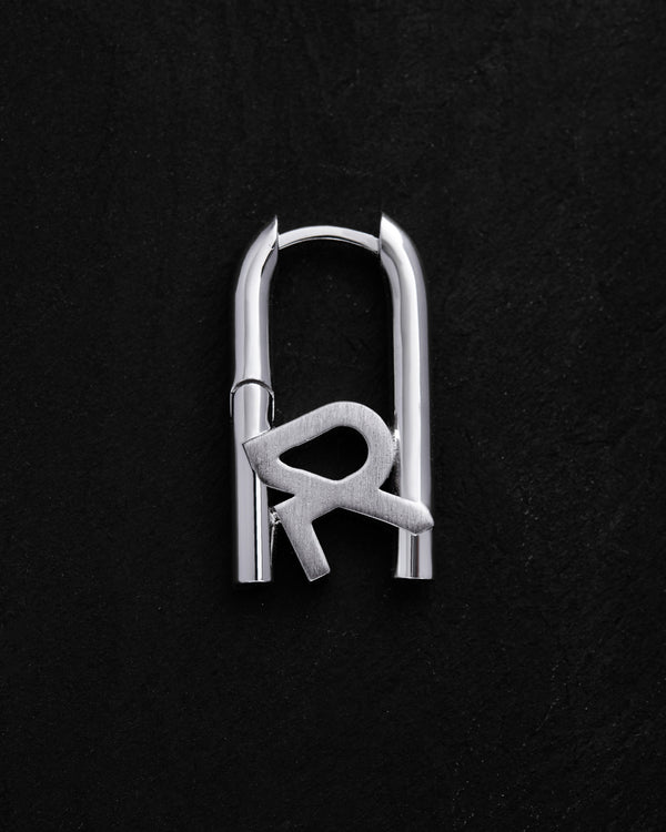 Single earring REYTEL (14k white gold)