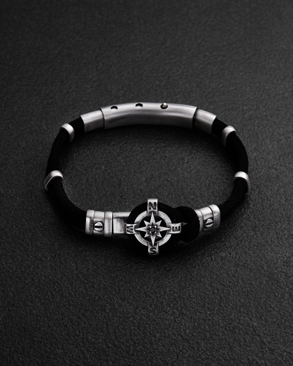 Silberarmband WINDROSE