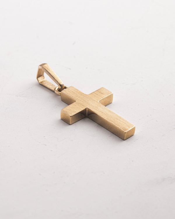 Cross HELIGHET 14k yellow gold