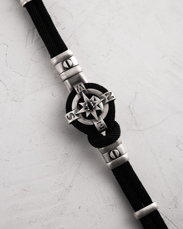 Silberarmband WINDROSE