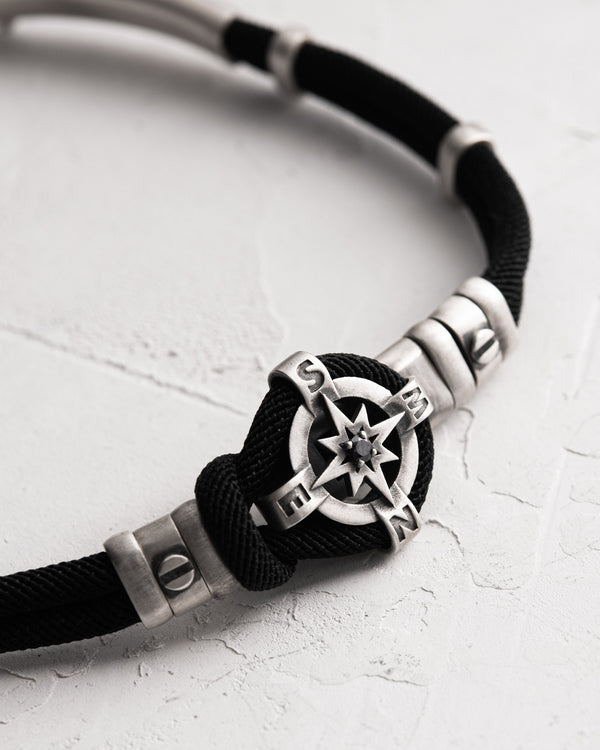 Silberarmband WINDROSE