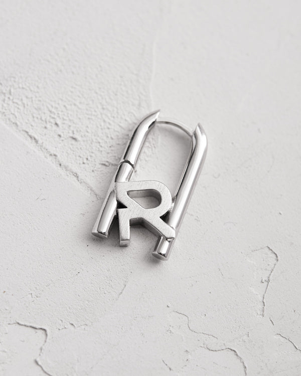 Single earring REYTEL (14k white gold)