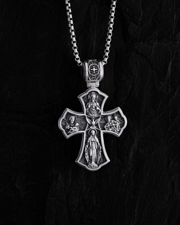 Silver cross FOUR WAY CROSS MEDALS