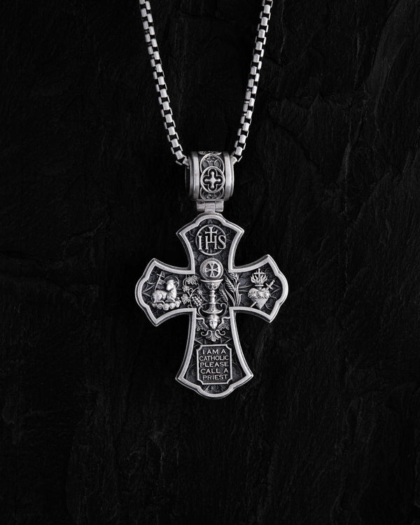 Silver cross FOUR WAY CROSS MEDALS
