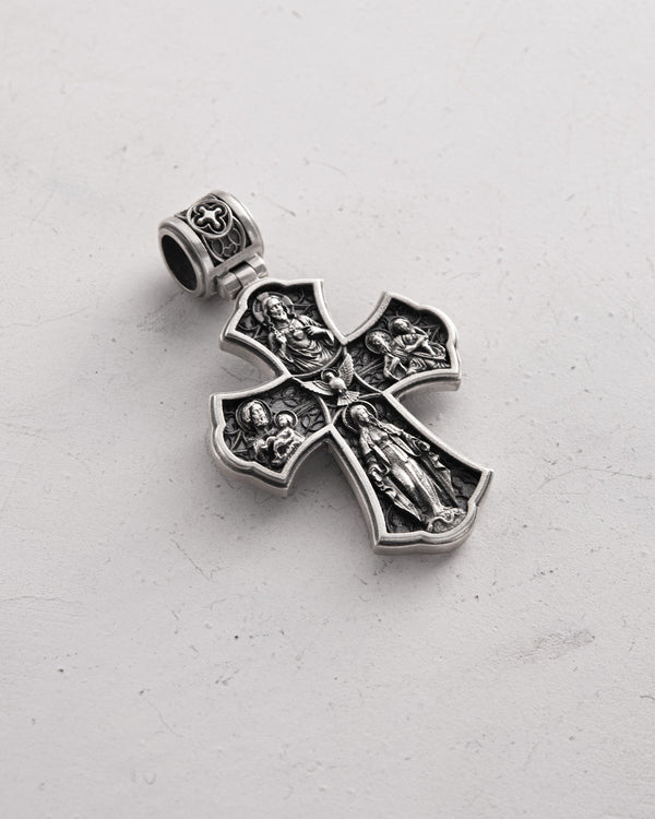 Silver cross FOUR WAY CROSS MEDALS