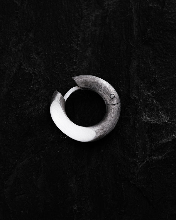 Silver single - earring MIRROR