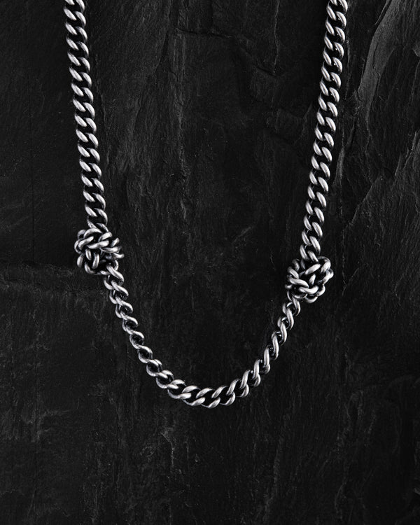 Silberkette KNOTEN