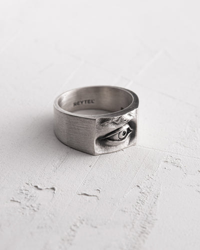 Bague en argent ŒIL DE LA PROVIDENCE