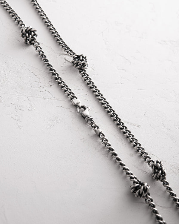 Silberkette KNOTEN