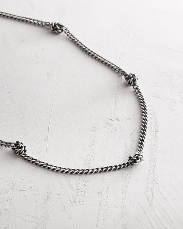 Silberkette KNOTEN