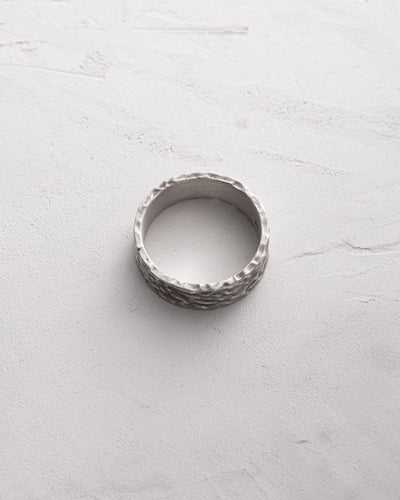 Bague en argent RELIEF