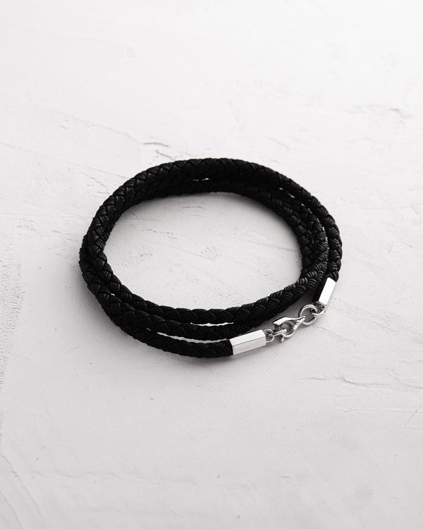 Seam cord FACET with 14k white gold inserts