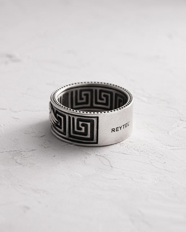 Silver ring ZEUS - GREEK GOD
