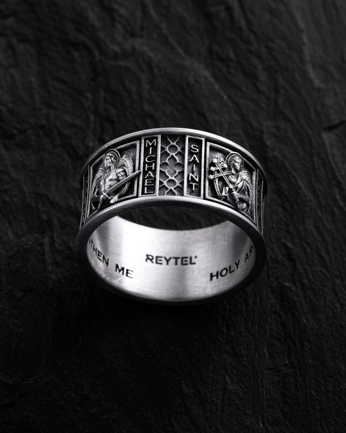 Anillo de plata ARCHANGELS PROTECTION — imagen principal
