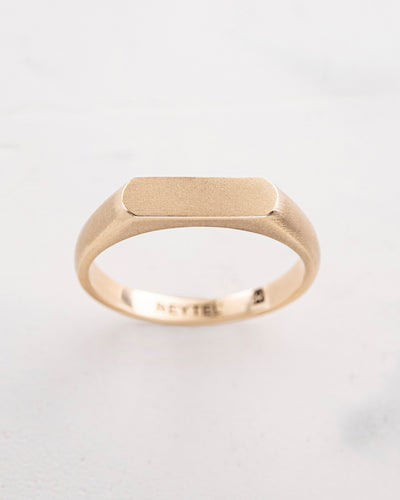 Ring STROM (14k Gelbgold)