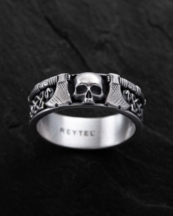 Silberring WIKINGER KRIEGER