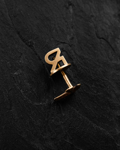 Mono orecchino CROCETTA (oro giallo 14k)