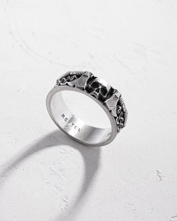 Silberring WIKINGER KRIEGER