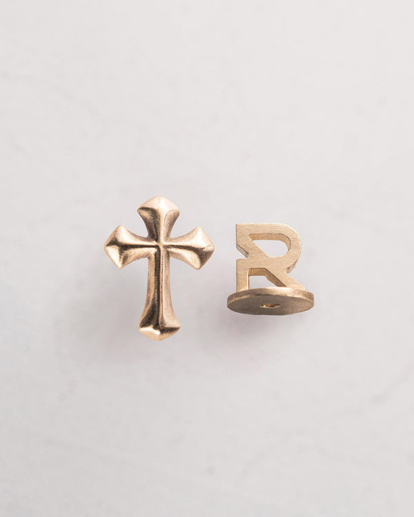Mono earring CROCETTA (14k yellow gold)